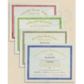 Personalized Stock "Certificate of Appreciation" Certificate Award w/ Foil